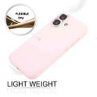 For iPhone 16 GEBEI Plain Leather TPU Hybrid PU Phone Case(Pink) - 3