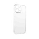 For iPhone 16 Pro TOTU PC-1 Soft Series Precision Lens Holes TPU Phone Case(Transparent) - 1