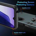 For Xiaomi Poco C71 / Redmi A5 4G 171.7mm Shockproof Metal Ring Holder Phone Case(Green) - 3