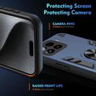 For Xiaomi 15 Shockproof Metal Ring Holder Phone Case(Blue) - 3