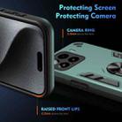 For Xiaomi 15 Shockproof Metal Ring Holder Phone Case(Green) - 3