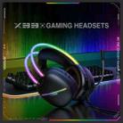 ONIKUMA X33 Head-mounted RGB Light E-Sports Gaming Headset, Cable Length: 2m(Black) - 2