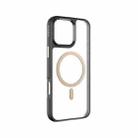 For iPhone 16 Pro TOTU PC-7 Gold Shield Series Skin Feel MagSafe Magnetic Phone Case(Gold) - 1