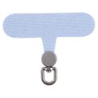 360 Degree Rotation Mobile Phone Lanyard Fixing Gasket(Light Blue) - 1