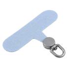 360 Degree Rotation Mobile Phone Lanyard Fixing Gasket(Light Blue) - 2