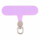 360 Degree Rotation Mobile Phone Lanyard Fixing Gasket(Purple) - 1