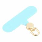 360 Degree Rotation Mobile Phone Lanyard Fixing Gasket(Sky Blue) - 2