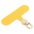 360 Degree Rotation Mobile Phone Lanyard Fixing Gasket(Yellow) - 2