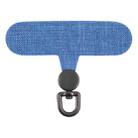 360 Degree Rotation Mobile Phone Lanyard Fixing Gasket(Dark Blue) - 1