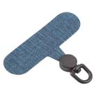 360 Degree Rotation Mobile Phone Lanyard Fixing Gasket(Navy Blue) - 2