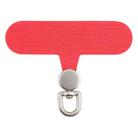 360 Degree Rotation Mobile Phone Lanyard Fixing Gasket(Red) - 1