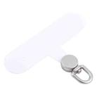 360 Degree Rotation Mobile Phone Lanyard Fixing Gasket(White) - 2