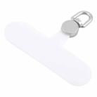 360 Degree Rotation Mobile Phone Lanyard Fixing Gasket(White) - 3