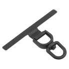 360 Degree Rotation T-shape Metal Mobile Phone Lanyard Fixing Gasket(Black) - 2