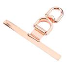 360 Degree Rotation T-shape Metal Mobile Phone Lanyard Fixing Gasket(Rose Gold) - 3