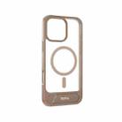 For iPhone 16 Pro TOTU PC-25 Skin Feel MagSafe Magnetic Stand Phone Case(Gold) - 1