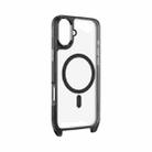 For iPhone 16 TOTU PC-26 Skin Feel MagSafe Magnetic Lanyard Hole Phone Case(Black) - 1