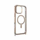 For iPhone 16 Pro TOTU PC-27 MagSafe Magnetic Hidden Metal Buckle Phone Case(Gold) - 1