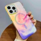 For iPhone 15 Pro Max Gradient MagSafe PC Hybrid TPU Phone Case(Colorful) - 1