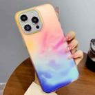 For iPhone 15 Pro Max Gradient IMD PC Hybrid TPU Phone Case(Colorful) - 1