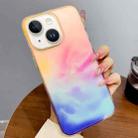 For iPhone 14 Gradient IMD PC Hybrid TPU Phone Case(Colorful) - 1