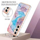 For Samsung Galaxy S24 FE 5G Electroplating IMD TPU Phone Case(Blue Marble) - 2