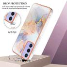 For Samsung Galaxy A16 5G Electroplating IMD TPU Phone Case(White Marble) - 3
