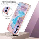 For Samsung Galaxy A16 5G Electroplating IMD TPU Phone Case(Blue Marble) - 3