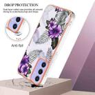 For Samsung Galaxy A16 5G Electroplating IMD TPU Phone Case(Purple Flower) - 3