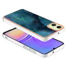 For Samsung Galaxy A06 4G Electroplating Marble Dual-side IMD Phone Case(Green 017) - 3