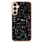 For Samsung Galaxy S24 FE 5G Electroplating Marble Dual-side IMD Phone Case(Equation) - 3