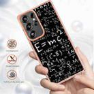 For Samsung Galaxy S25 Ultra 5G Electroplating Marble Dual-side IMD Phone Case(Equation) - 3