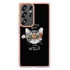 For Samsung Galaxy S25 Ultra 5G Electroplating Marble Dual-side IMD Phone Case(Natural Growth) - 2