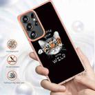 For Samsung Galaxy S25 Ultra 5G Electroplating Marble Dual-side IMD Phone Case(Natural Growth) - 3