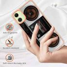For Samsung Galaxy A06 4G Electroplating Marble Dual-side IMD Phone Case(Retro Radio) - 2