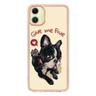 For Samsung Galaxy A06 4G Electroplating Marble Dual-side IMD Phone Case(Lucky Dog) - 3