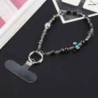 Cat Bracelet Anti-lost Phone Short Lanyard(Black) - 1