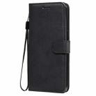 For LG K51 Solid Color Horizontal Flip Protective Leather Case with Holder & Card Slots & Wallet & Photo Frame & Lanyard(Black) - 2