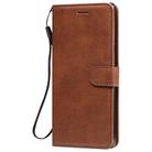 For LG Stylo 6 Solid Color Horizontal Flip Protective Leather Case with Holder & Card Slots & Wallet & Photo Frame & Lanyard(Brown) - 2