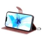 For iPhone 12 / 12 Pro Solid Color Horizontal Flip Protective Leather Case with Holder & Card Slots & Wallet & Photo Frame & Lanyard(Rose Gold) - 5