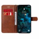 For iPhone 12 Pro Max Solid Color Horizontal Flip Protective Leather Case with Holder & Card Slots & Wallet & Photo Frame & Lanyard(Brown) - 4