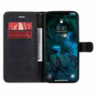 For iPhone 12 Pro Max Solid Color Horizontal Flip Protective Leather Case with Holder & Card Slots & Wallet & Photo Frame & Lanyard(Black) - 4