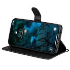 For iPhone 12 Pro Max Solid Color Horizontal Flip Protective Leather Case with Holder & Card Slots & Wallet & Photo Frame & Lanyard(Black) - 6