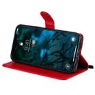 For iPhone 12 Pro Max Solid Color Horizontal Flip Protective Leather Case with Holder & Card Slots & Wallet & Photo Frame & Lanyard(Red) - 6