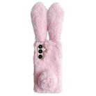 For Samsung Galaxy S24+ 5G Cute Plush Rabbit TPU Phone Case(Pink) - 1