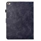 For iPad mini 5 / 4 / 3 / 2 / 1 Flowers and Bird Embossed Smart Leather Tablet Case(Black) - 3