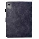 For Lenovo Tab M11 Flowers and Bird Embossed Smart Leather Tablet Case(Black) - 3