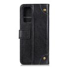 For Xiaomi Mi 10 Ultra Copper Buckle Nappa Texture Horizontal Flip Leather Case with Holder & Card Slots & Wallet(Black) - 3