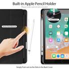 For iPad 9.7 inch(2017)/9.7 inch(2018)/iPad 6 DUX DUCIS Domo Series Horizontal Flip Magnetic PU Leather Case with Three-folding Holder & Pen Slot(Black) - 2