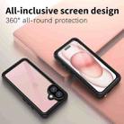 For iPhone 16 Plus RedPepper IP68 Waterproof Triple-proof Phone Case(Black) - 2